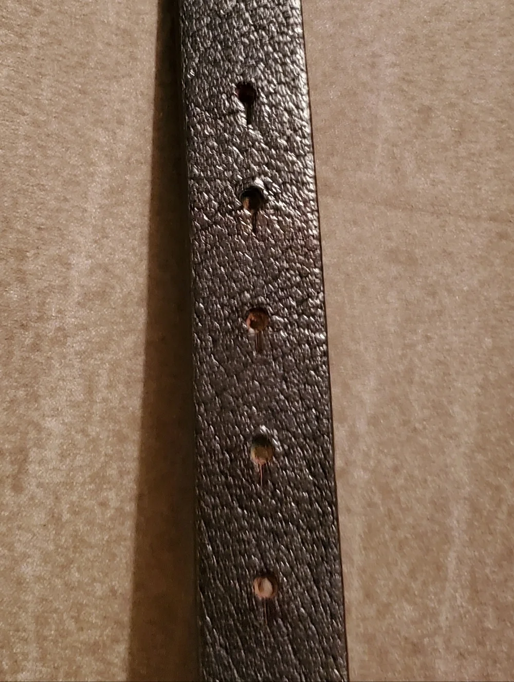Diesel Only The Brave Espresso Color Italian Leather belt RARE Vintage EUC 90cm